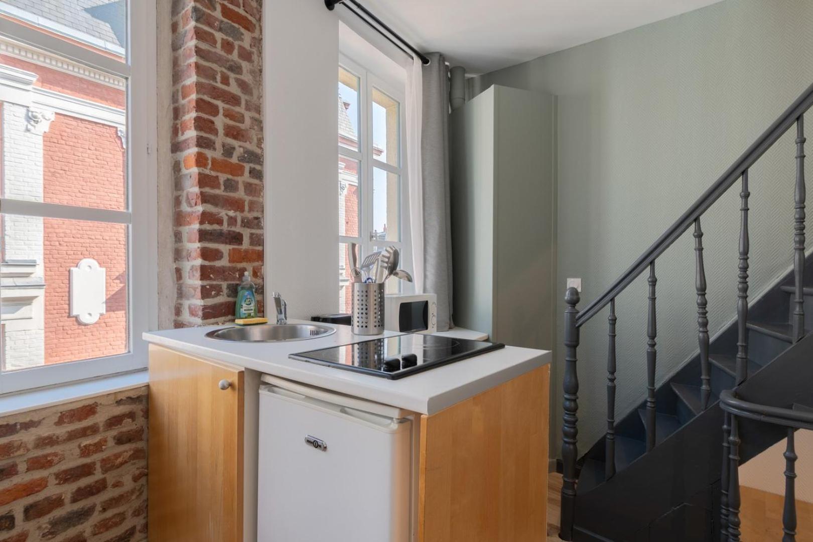 Ferienwohnung Lille Grand Place - Comfortable For 3 Pers Exterior foto