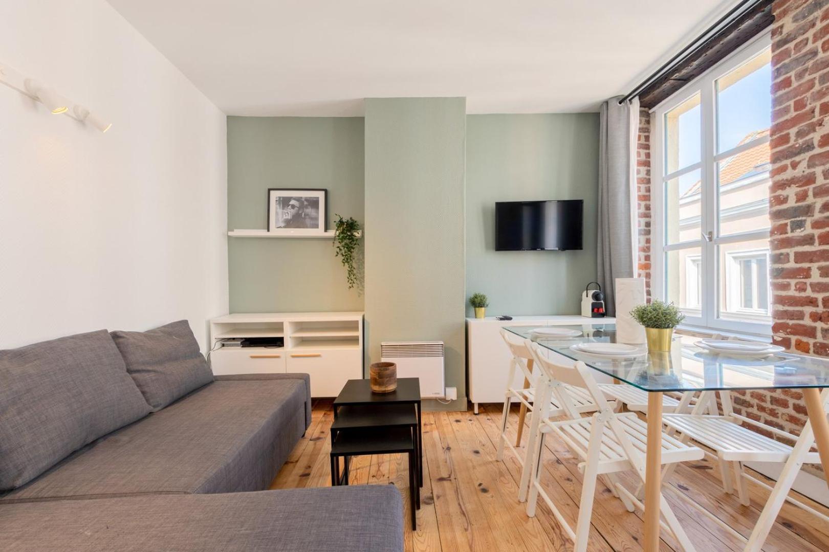 Ferienwohnung Lille Grand Place - Comfortable For 3 Pers Exterior foto